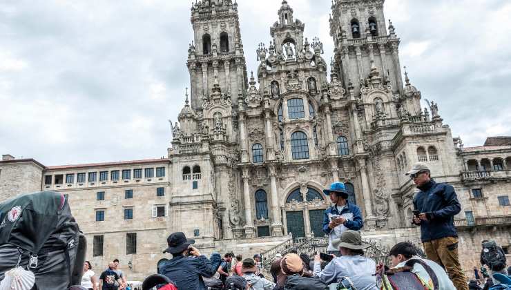 Santiago de Compostela, Galicia, importante para el turismo