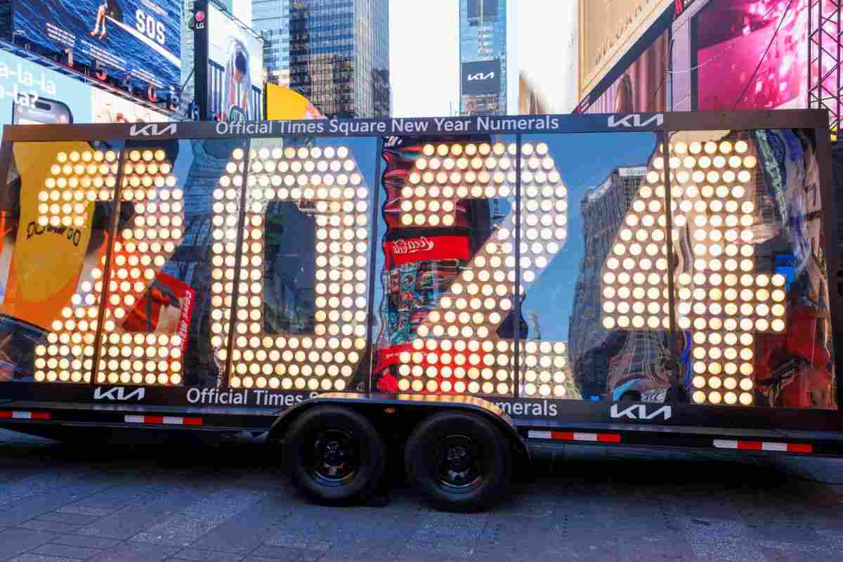 La última noche del año en Times Square