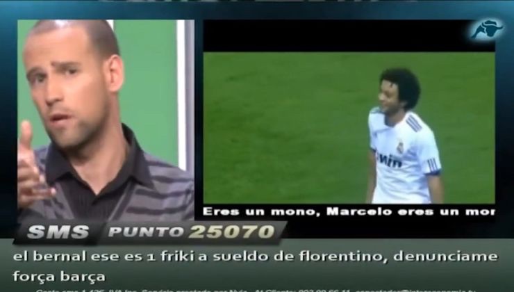 Gonzalo Miró no sintió vergüenza al escuchar cómo el Calderón gritaba “mono” a Marcelo